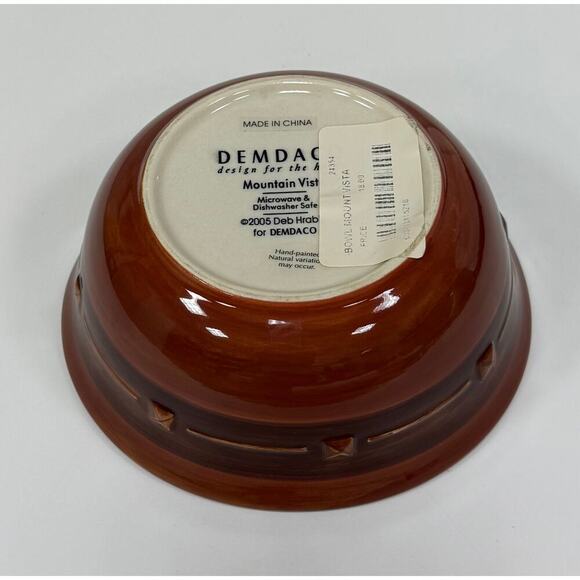 New "Mountain Vista" collection by DEMDACO Bowl. KT130 - Picture 3 of 3